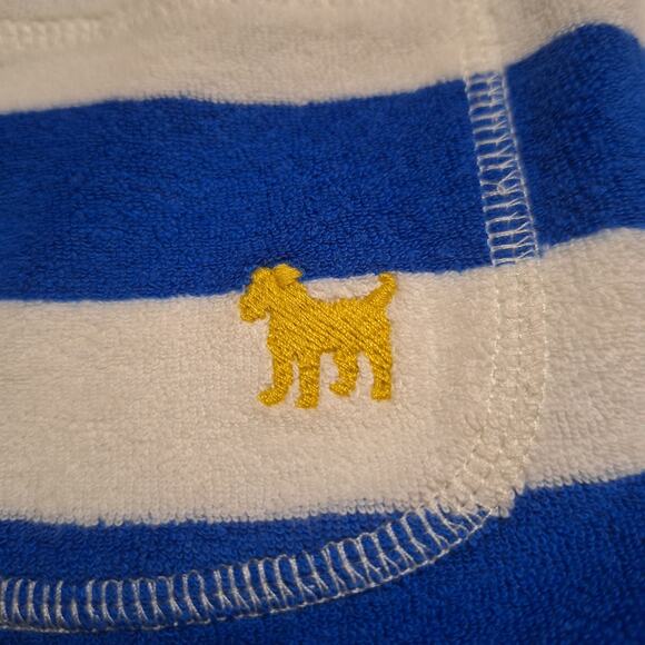 Mini Boden bold striped towelling shorts - Picture 10 of 13